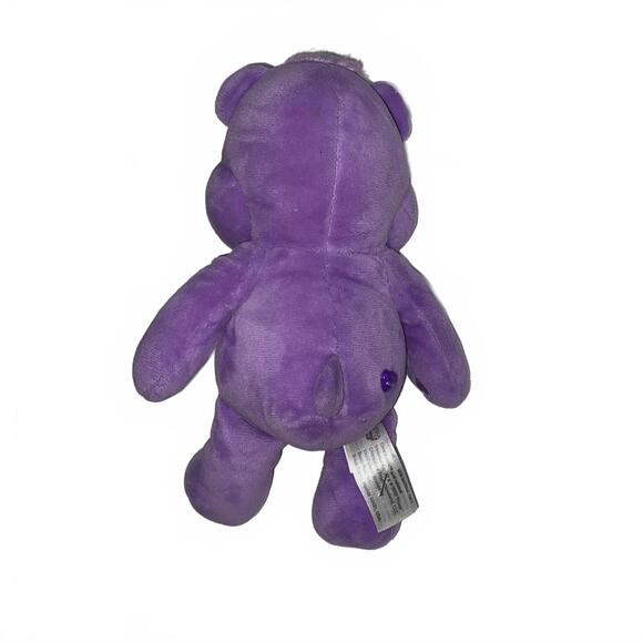Purple Care Bear Plush Small Vintage Y2K Kawaii Collectible Cute Gift Toy - Picture 2 of 2